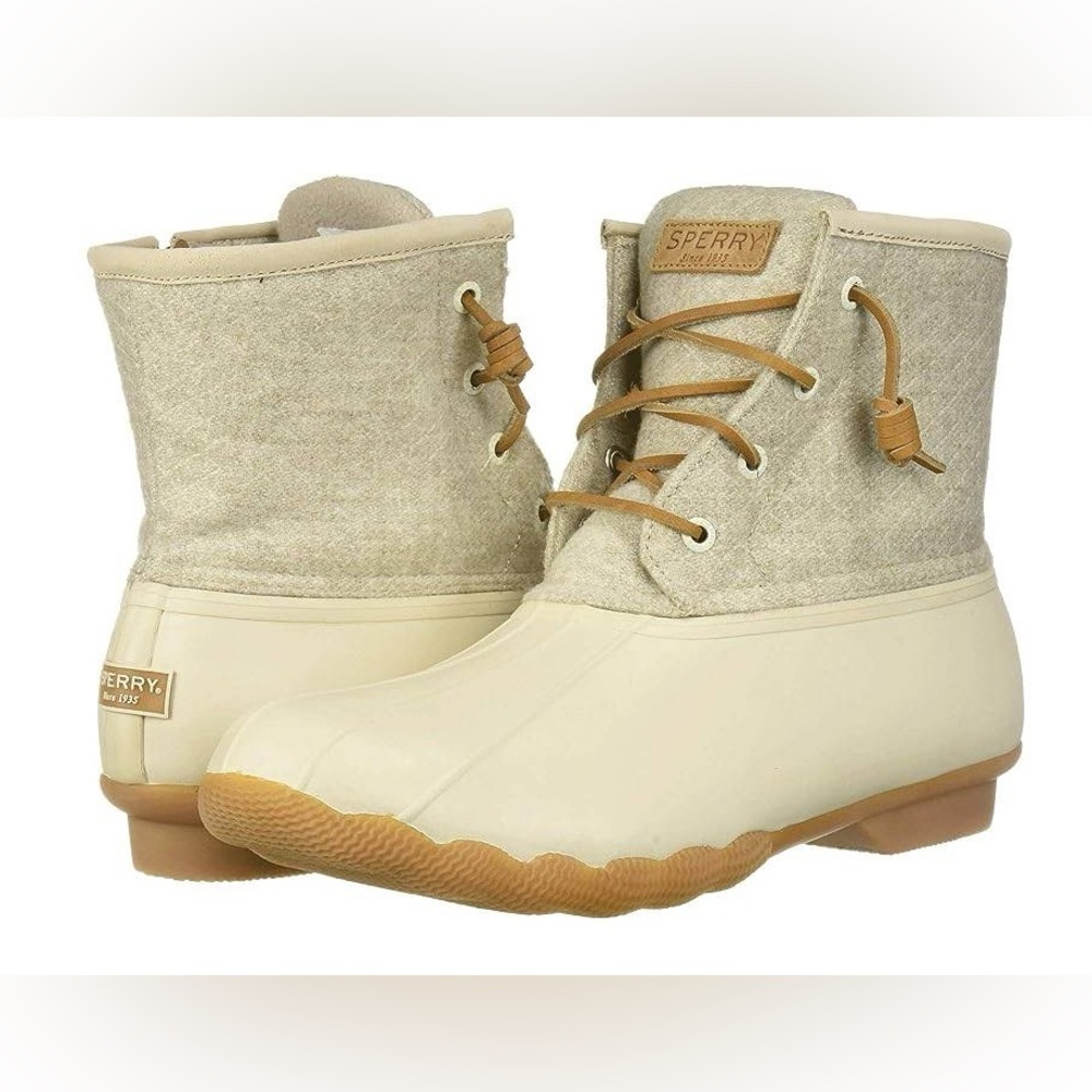 Women's Saltwater Wool Embossed Duck Boot with Thinsulate